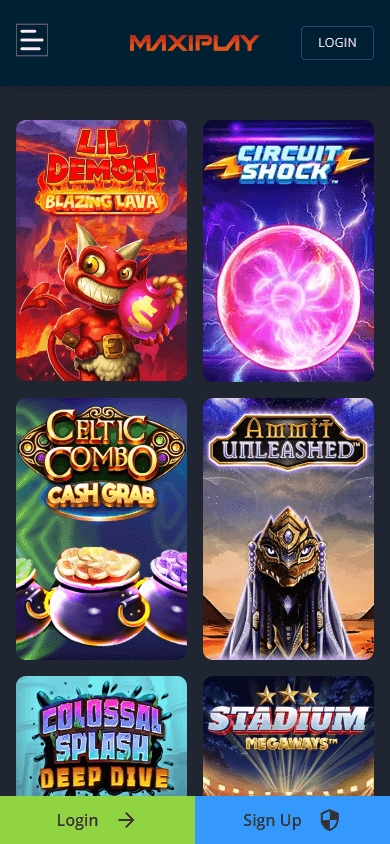MaxiPlay Casino Mobile screenshot